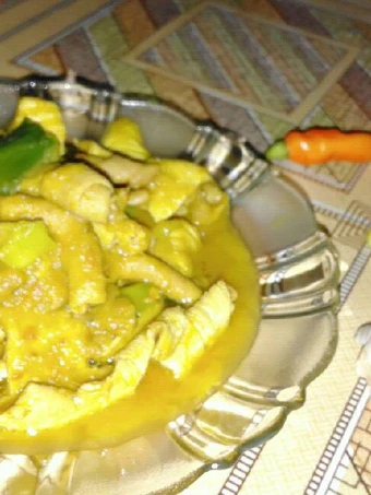 Langkah Gampang Membikin Resep Usus ayam masak bumbu kuning yang Bisa Manjain Lidah Anti Ribet, Menggugah Selera
