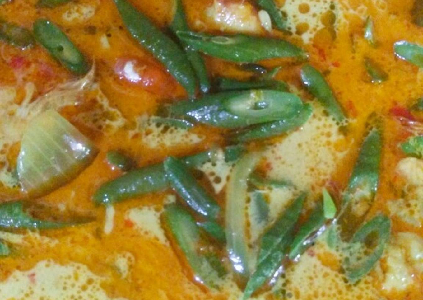 Gulai kacang panjang enak dan simpel