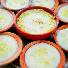 A picture of Rice Pudding (Phirni).