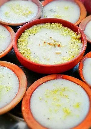 A picture of Rice Pudding (Phirni).