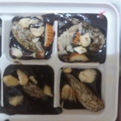 A picture of Homemade chocolates.