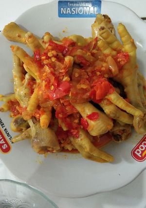 Foto resep Ceker balado