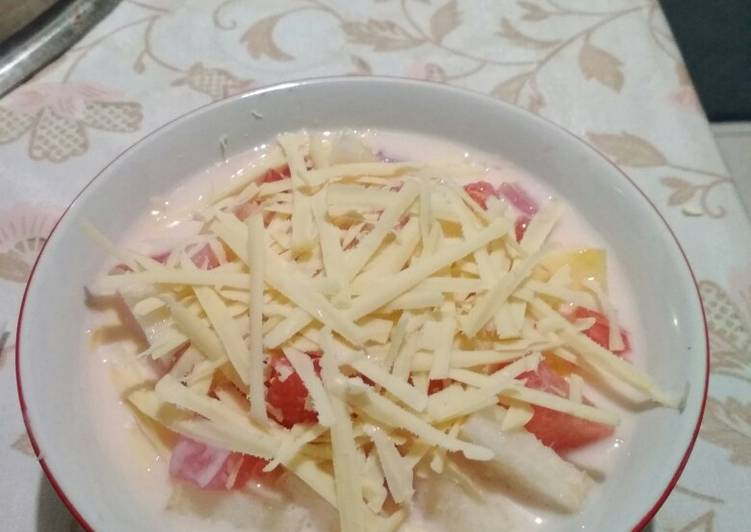 Resep Salad Buah (tanpa mayones) Lezat