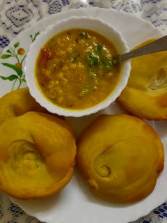 গোলাপ লুচি (Golap Luchi recipe in Bengali) রেসিপির প্রধান ছবি