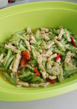 Foto resep Tumis Labu Siam Tempe