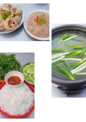 Hình của món LẨU cá thác lác-khổ qua.