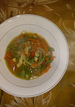 Foto resep Tumis Sayuran + Ayam