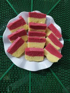 Foto resep Bolu Kukus Merah Putih