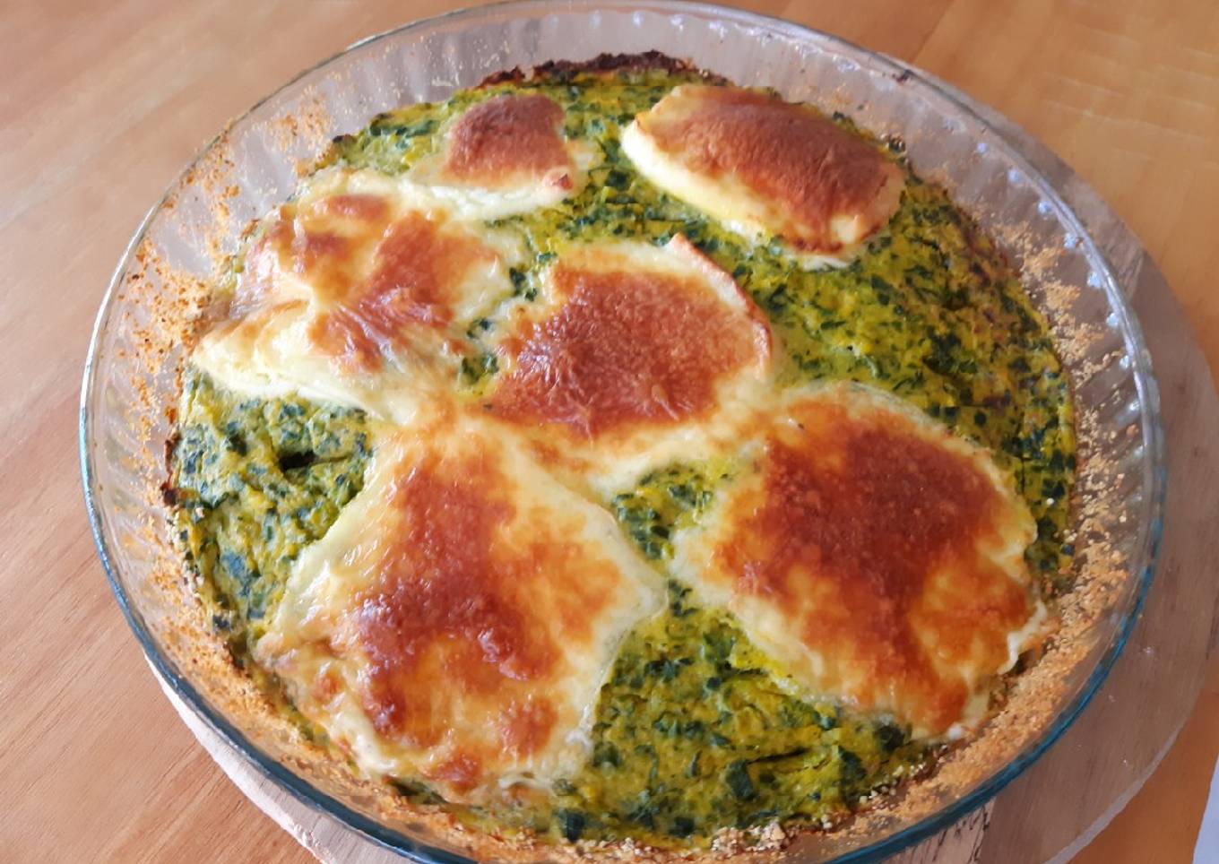 Soufflé de calabaza y espinaca 🇺🇾