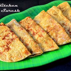 A picture of Puran Poli.