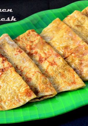 A picture of Puran Poli.