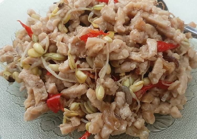 Langkah Mudah untuk Menyiapkan Oseng tempe kecambah Anti Gagal