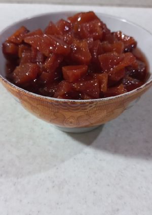 عکسی از دستور مربا به خوشرنگ