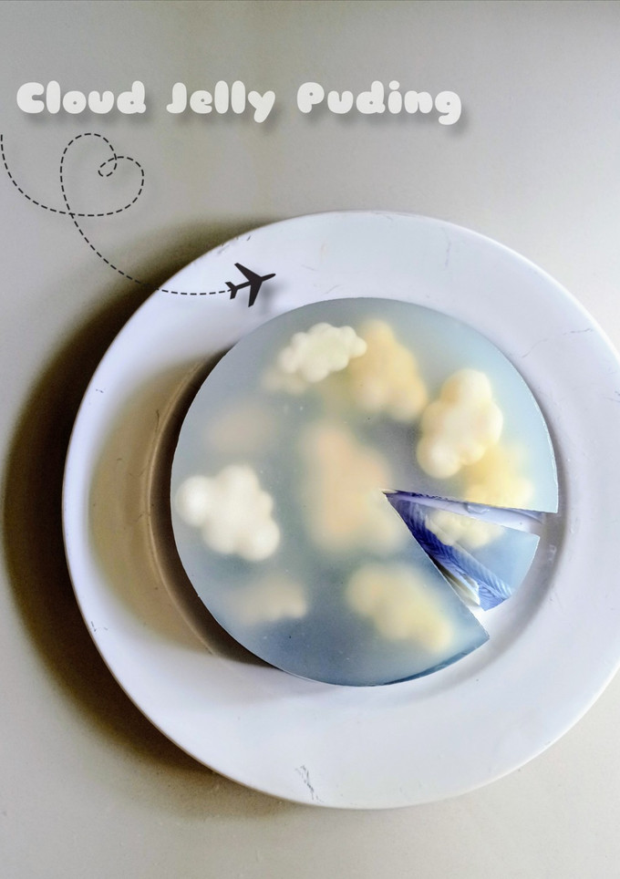 Foto resep Cloud Jelly Puding