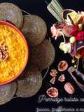 Porridge salato zucca e zafferano
