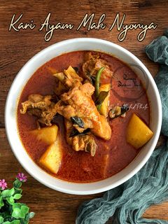 Gambar Kari Ayam Mak Nyonya