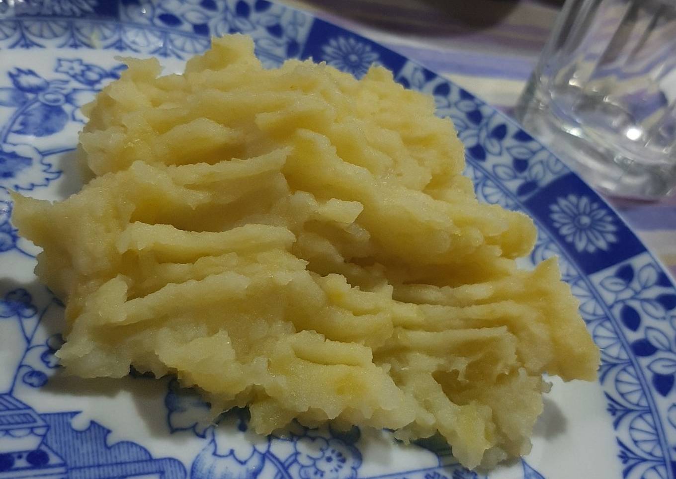 Puré de papa y batata!!