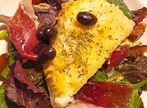 Una foto de Ensalada tibia