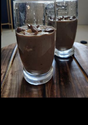 A picture of Oreo chocos smoothie.