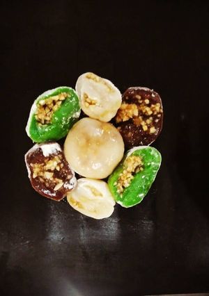 Foto resep Mochi isi kacang