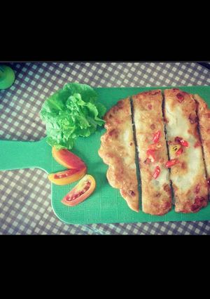 Foto resep Simple Fried minced chicken 