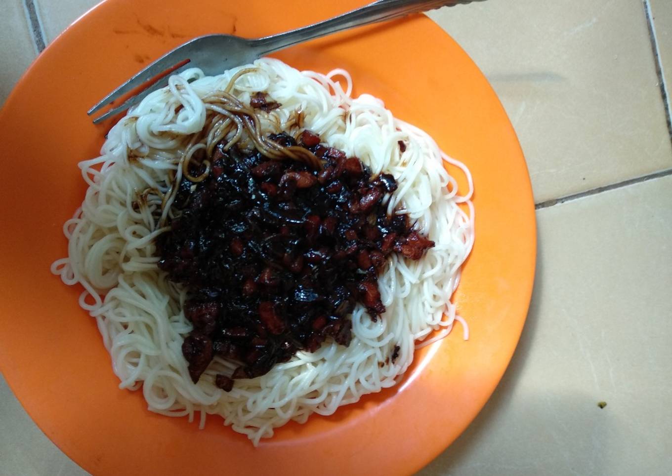 Jajangmyeon sederhana