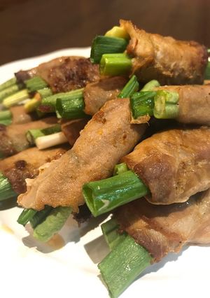蔥段沙茶烤肉 的食譜成品照片