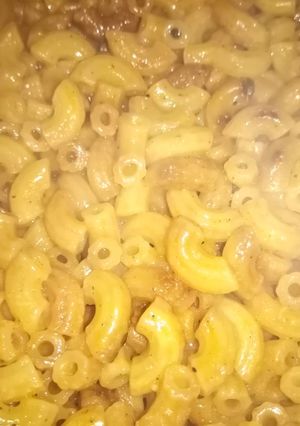 صورة لوصفة مكرونه محمره
