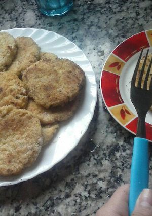 Una foto de Milanesas de mijo