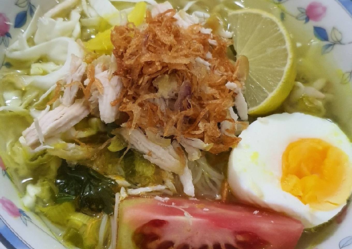 Soto Ayam Kuah Bening ala Dapoer Mama Cindhy