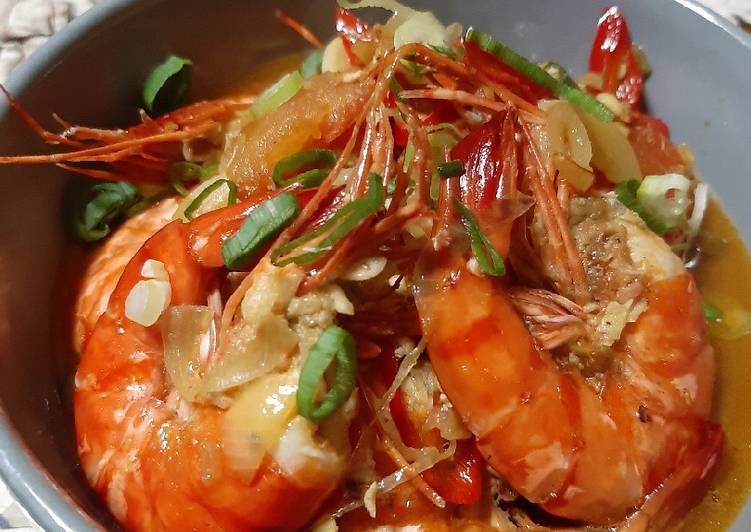Udang Tumis Pedas Manis