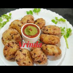 A picture of Poha Cutlets.