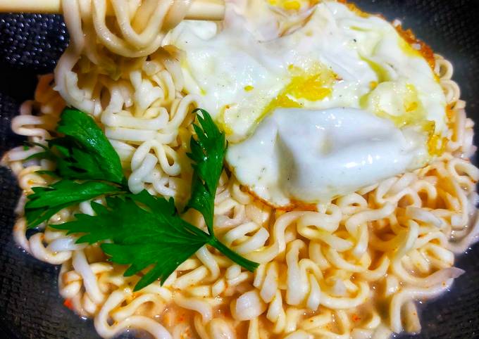 Resep Ramen Instan Kuah Susu Oleh Sakli Abdi Cookpad