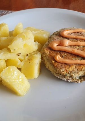 Una foto de Hamburguesas de pescado