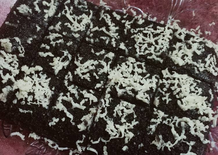 Resep: Bolu ketan hitam (kukus) gampang