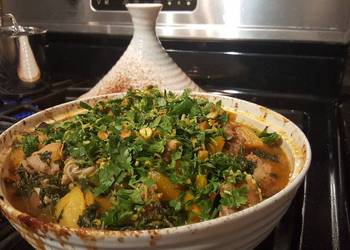 Easiest Way to Recipe Appetizing Chicken Tagine with Honeynut Squash