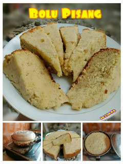 Foto resep Bolu Pisang Teflon (Panggang)