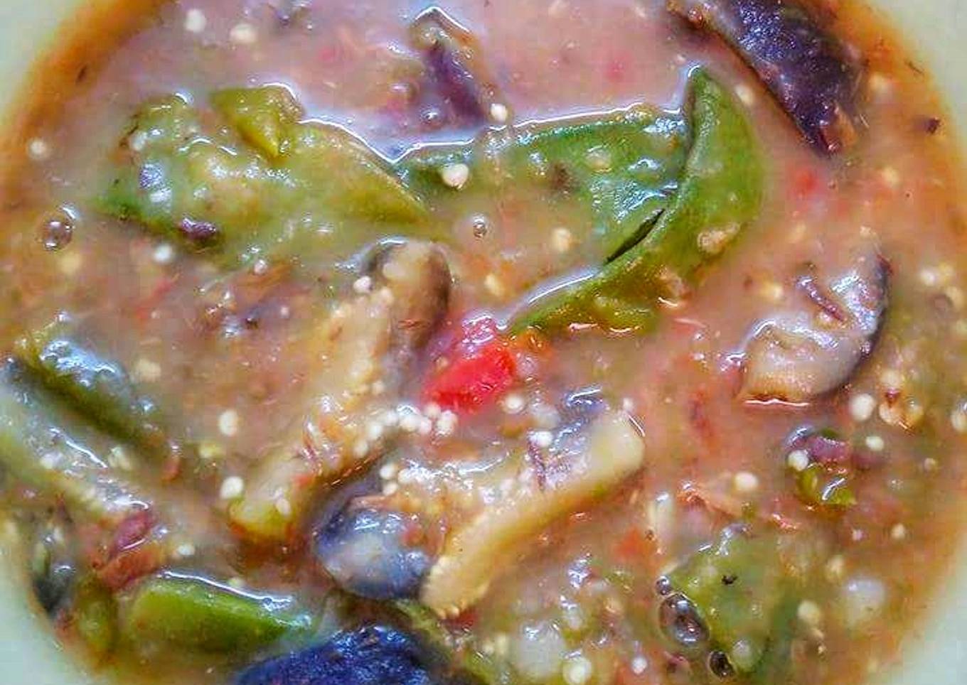 Recipe of Speedy Potato Curry (Aloo Aon) With Vegetables & Dry Fish