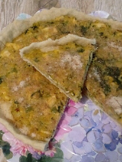 Una foto de Tarta de Pollo y Verduras