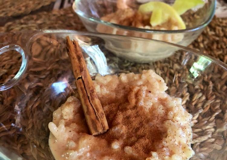 Arroz con leche