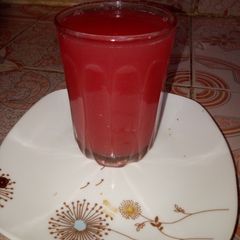 Water Melon juice A picture of Water Melon juice.