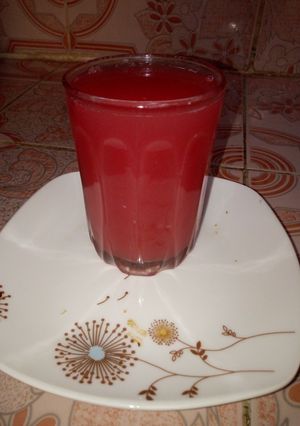 A picture of Water Melon juice.