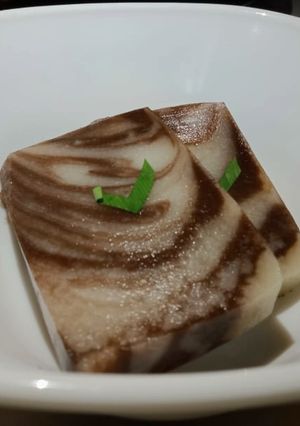Foto resep Puding Zebra