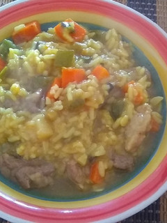 Una foto de Risotto y versión light 🍲