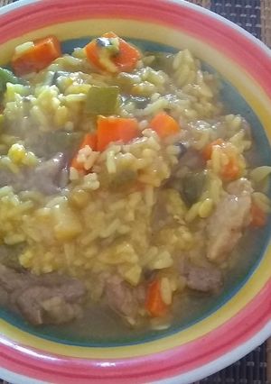Una foto de Risotto y versión light 🍲