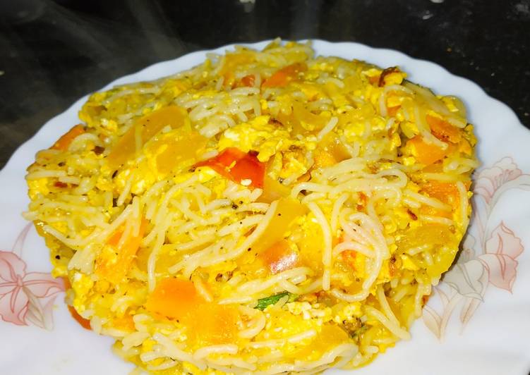 Recipe of Super Quick Homemade Masala Egg sewiyan