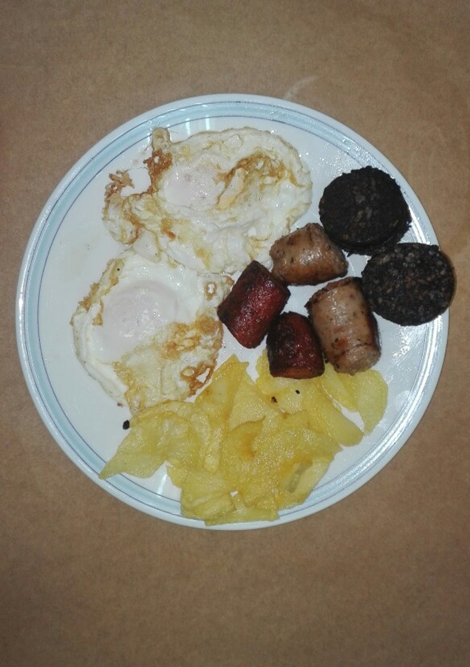 Una foto de Desayuno español