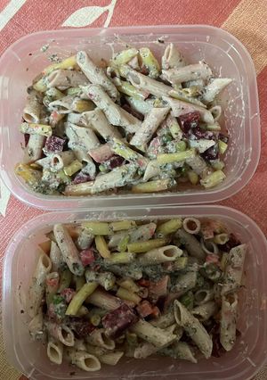 Zöldséges tészta recept fotója