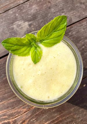 Φωτογραφία της συνταγής Vegan Piña Colada χωρίς αλκοόλ🍹