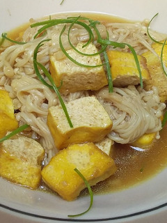 Foto resep Tumis jamur enoki tahu bandung